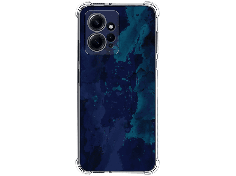 Funda silicona Xiaomi Redmi Note 13 4G o 5G Acuarella con