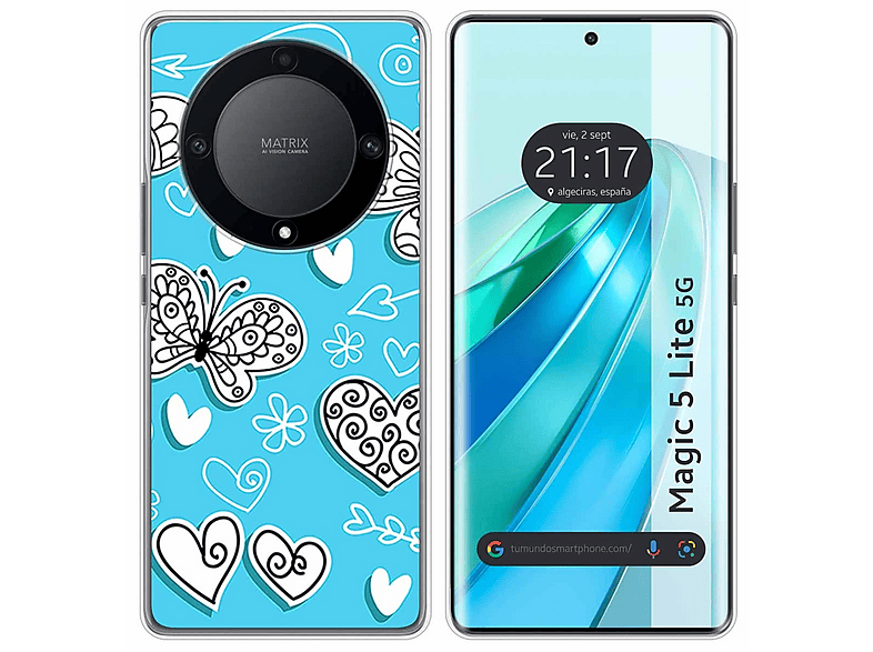 Funda Móvil Tumundosmartphone Huawei Honor Magic 5 Lite 5g Compatible Con Huawei Huawei Honor 9183