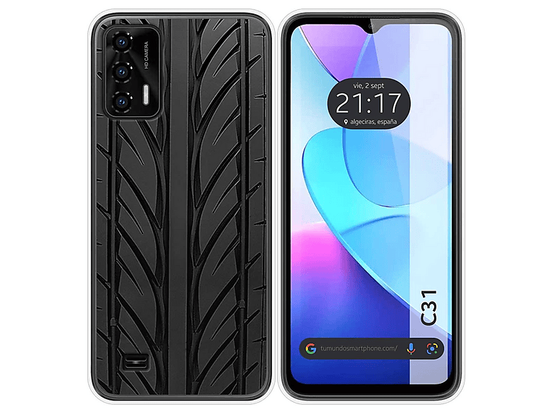 RankOne Custodia A Portafoglio Con Magneti Per Oukitel C31 (6.52″) – Pelle PU Con Protezione RFID