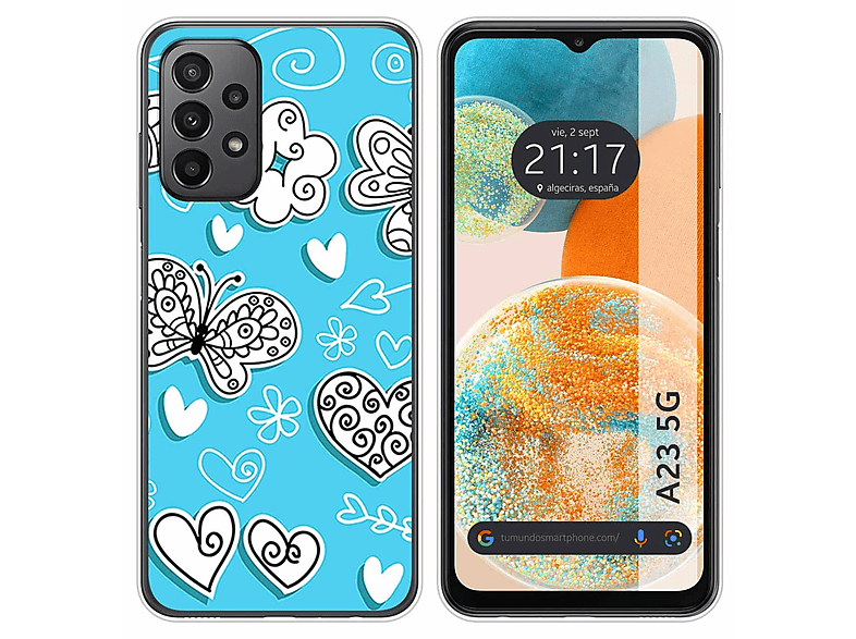 Funda móvil - Samsung Galaxy A23 5G TUMUNDOSMARTPHONE, Samsung, Samsung Galaxy  A23 5G, Multicolor