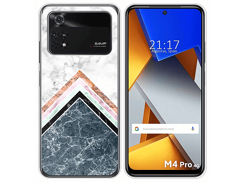 CUSTODIA PER XIAOMI Poco M4 Pro 5G in Vera Pelle Portafoglio Supporto