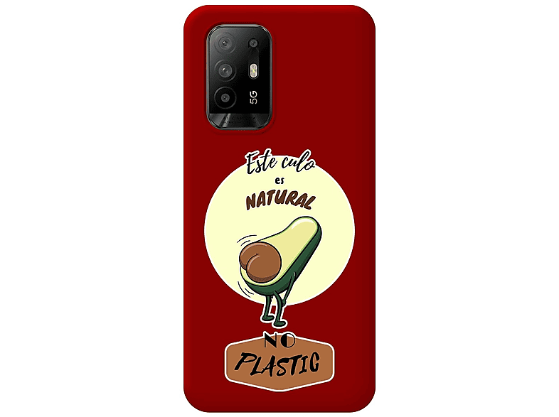 Funda móvil - TUMUNDOSMARTPHONE Oppo A94 5G, Compatible con Oppo Oppo A94  5G, Rojo