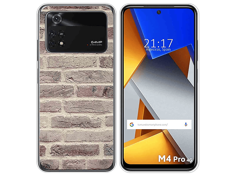 CUSTODIA PER XIAOMI Poco M4 Pro 5G in Vera Pelle Portafoglio Supporto
