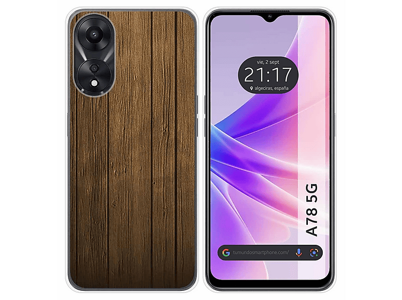 Funda móvil - TUMUNDOSMARTPHONE Oppo A78 4G, Compatible con Oppo Oppo
