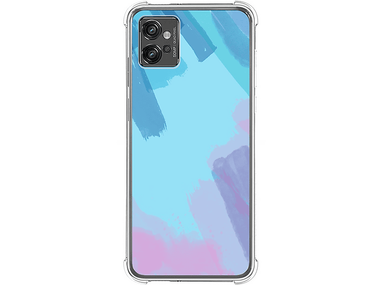 Para Motorola Moto G32 Funda, Piel Fino Libro Cartera Soporte Funda de