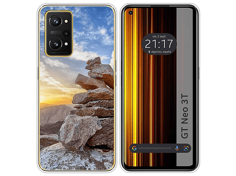 Personalizzate Cover compatibile con Realme GT Neo3 personalizzabile