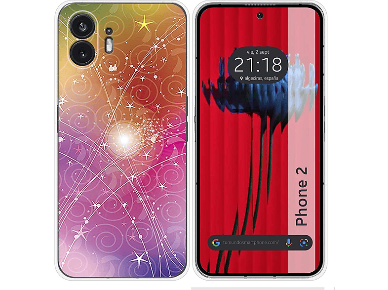 Funda móvil - Nothing Phone 2 5G TUMUNDOSMARTPHONE, Nothing, Nothing Phone 2  5G, Multicolor