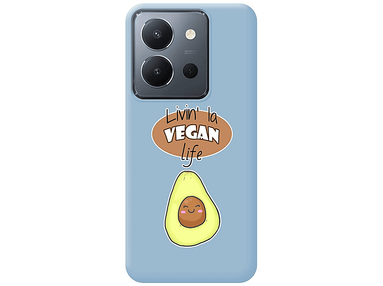 Cover con anello Honor X6b Supporto integrato Blu Scuro - Italiano