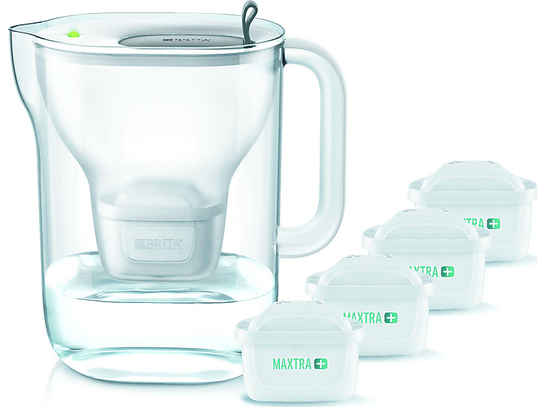 BRITA Style XL Tischwasserfilter, Grau MediaMarkt