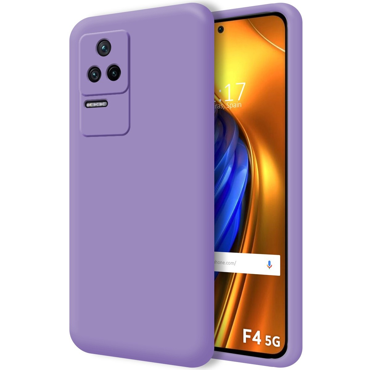 Custodia per telefono con un design a circuito stampato. Lo schermo mostra l'ora e il testo 11 Pro/11 Pro+.