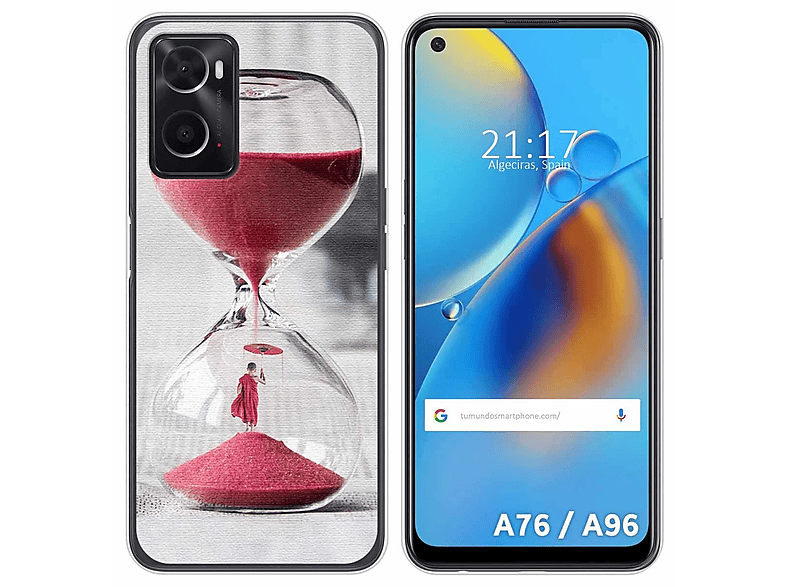 COVER MORBIDA PERSONALIZZATA OPPO A96 - covermania