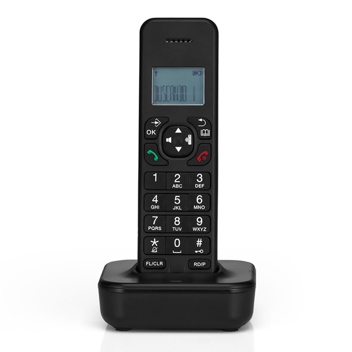 einstellbare Klingellautstärke, Handtelefone Anti-Jamming-Kommunikationstechnologie Telefon Schnurloses - D1102B LACAMAX Schnurlose