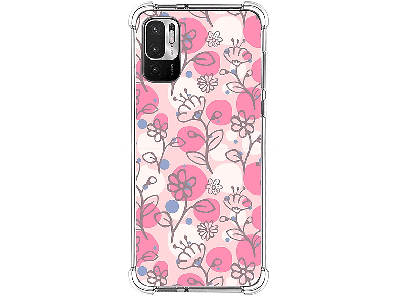 Custodia In Gel Trasparente Per Xiaomi Redmi Note 10 5G / Poco M3 Pro 5G - Design Giungla, Stampa UV, TPU Morbido - 3