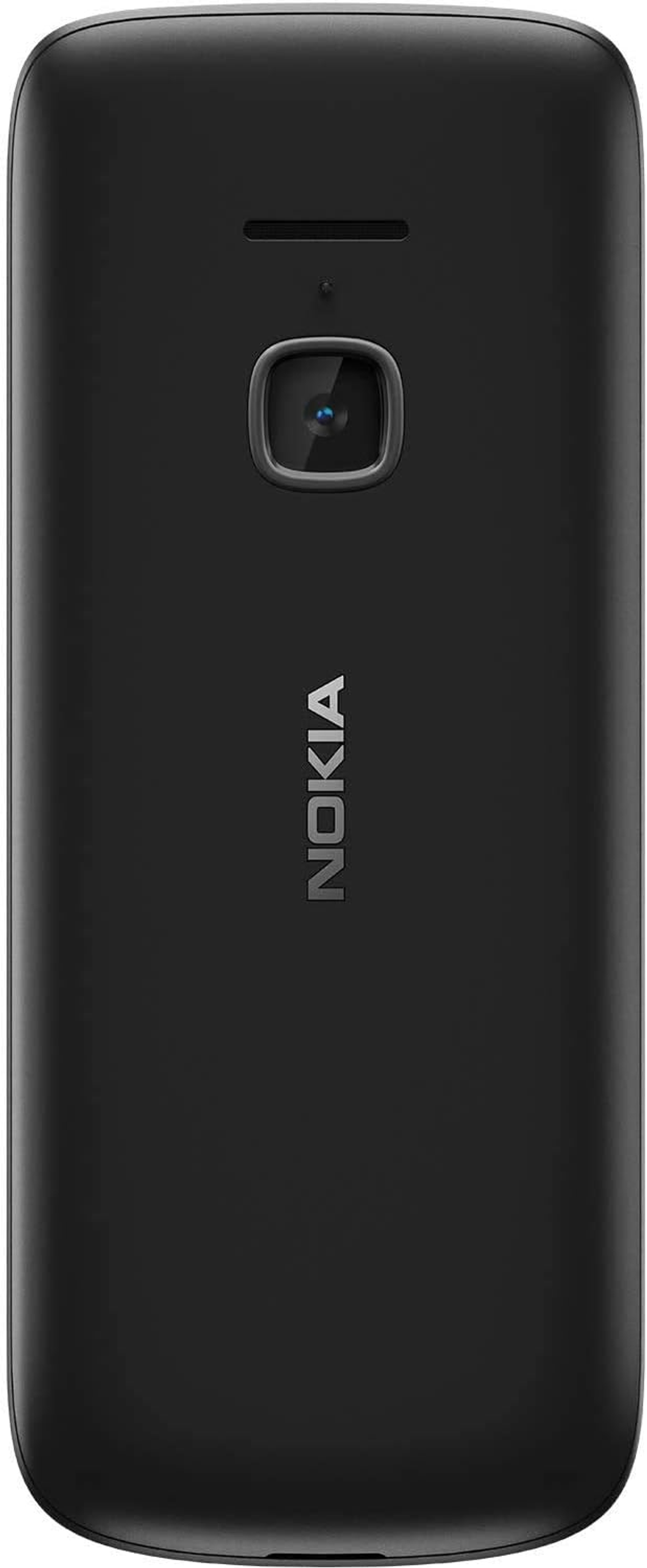 Czarny telefon Nokia z tyłem z aparatem i logo Nokia.