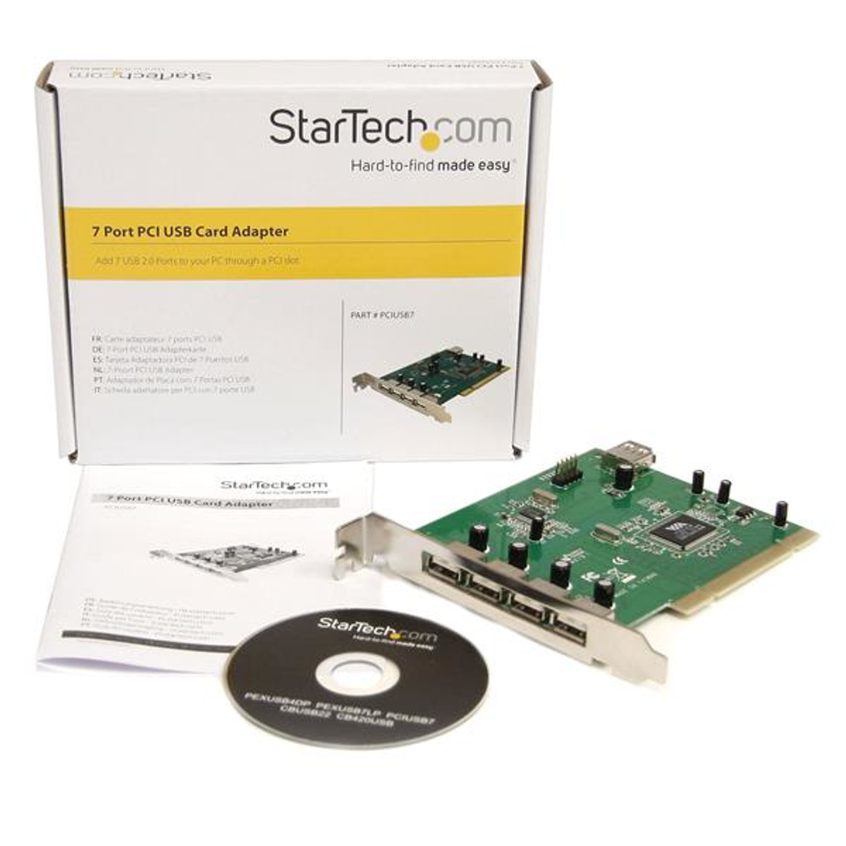 STARTECHCOM PCIUSB7 Schnittstellenkarte