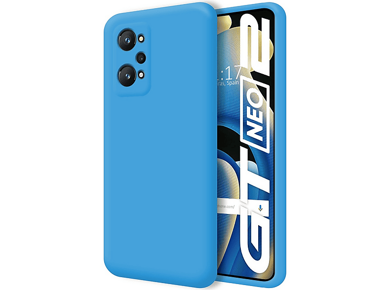 Custodia Antiurto Trasparente In TPU Per Realme GT Neo 2 5G - Tumundosmartphone, Protezione Angoli Rinforzati