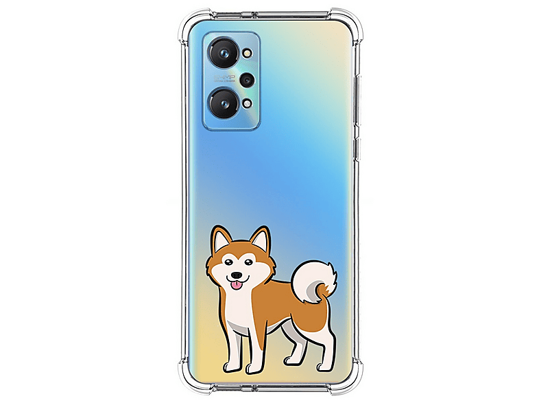 Tumundosmartphone Custodia In Silicone Antiurto Trasparente Per Realme GT Neo 2 5G - Protezione Rinforzata Agli Angoli, Cover In TPU Morbido - 5