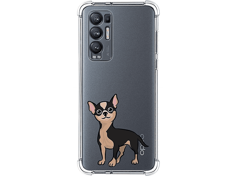 Custodia Gel TPU Anti-Shock Trasparente Per OPPO Find X3 Lite 5G – Protezione Anti-caduta Con Angoli Rinforzati