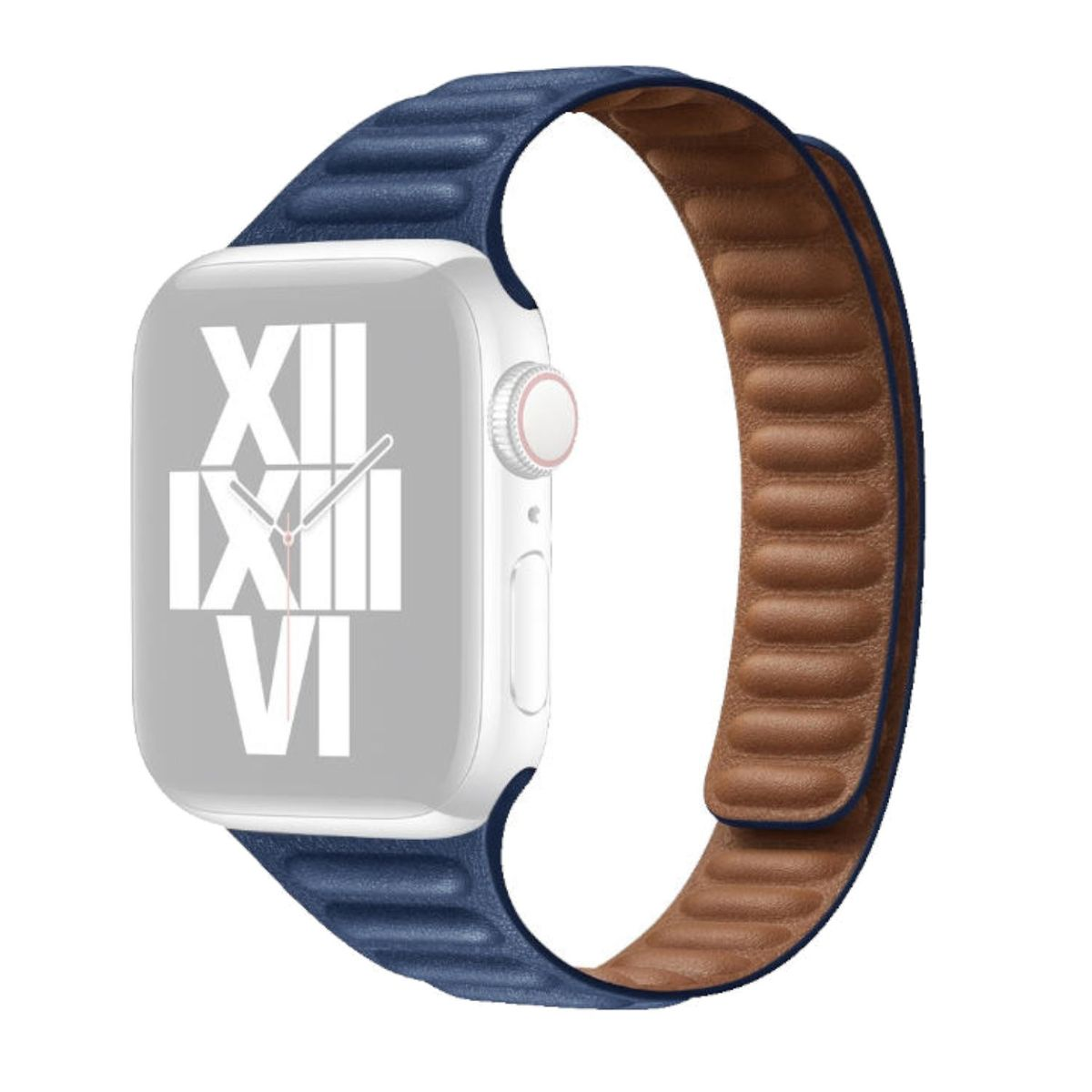 Series 9 SE Ersatzarmband, Watch 8 / / Series Band, 3 Gen 1 3 Leder 4 7 2 Design 6 5 38mm, 1 9 WIGENTO 41mm 38mm, 40mm 8 40mm 7 2 Gen 4 Generation SE 41mm Generation Apple 6 5 Watch / Navy-Blau / Kunst