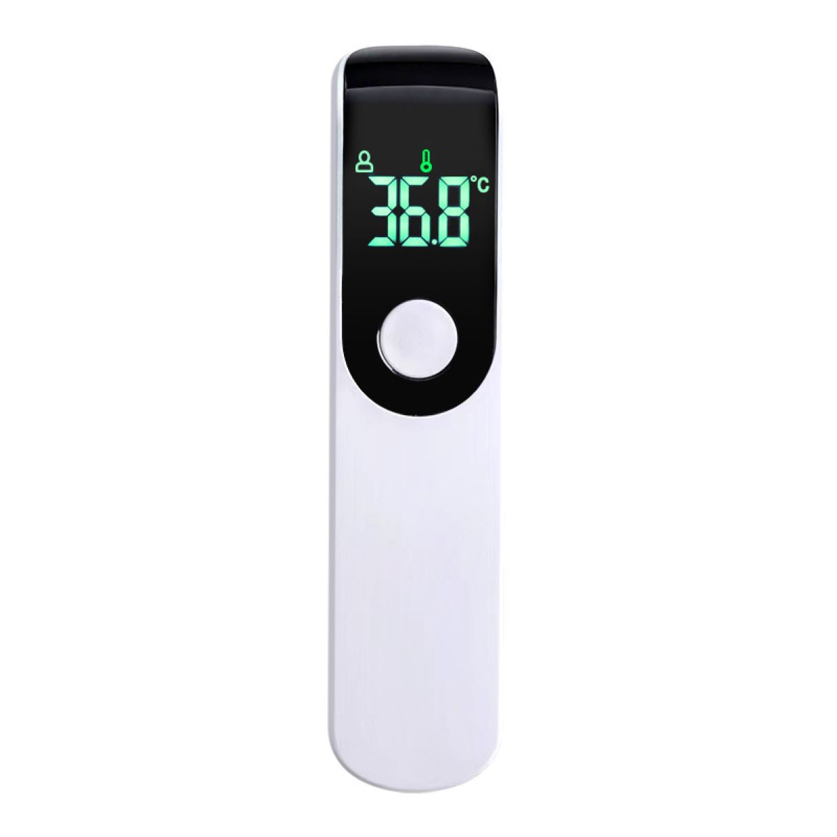 ENBAOXIN Weißes Mini-Handthermometer - Sekunden Temperatur, (Messart: Infrarotmessung) berührungslos bis Fieberthermometer kontaktlose zur