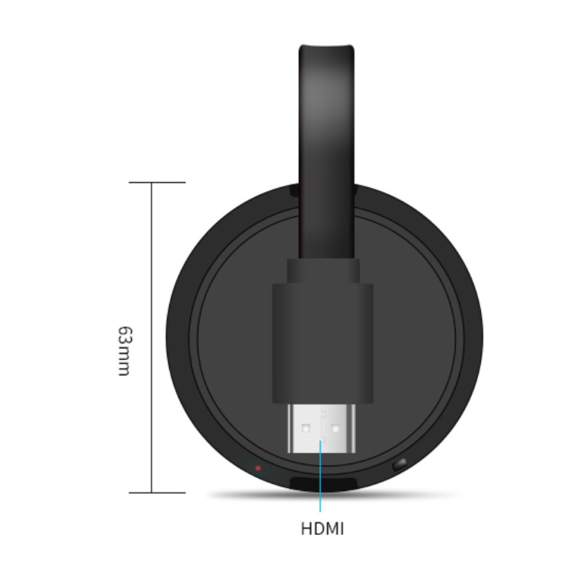 INF Kabelloser HDMI HDMI-Dongle-Empfänger Dongle Empfänger 1080P 2.4G/5G