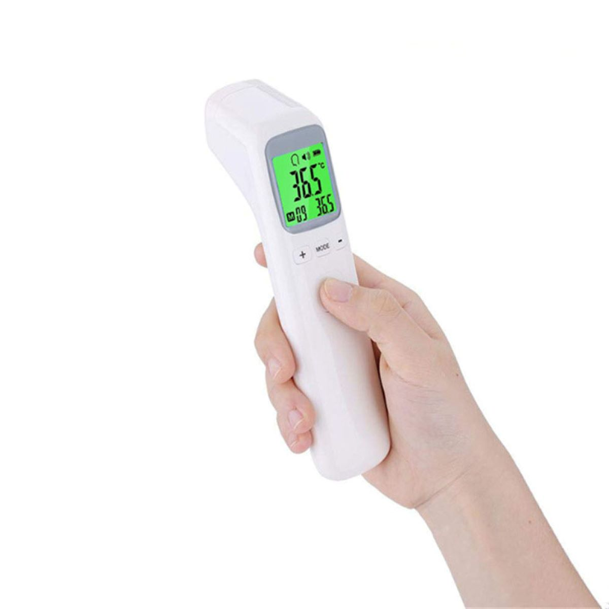 ENBAOXIN Berührungsloses Infrarot-Thermometer Infrarotmessung) - Fieberthermometer kontaktlose automatische (Messart: hohe Genauigkeit, Abschaltung