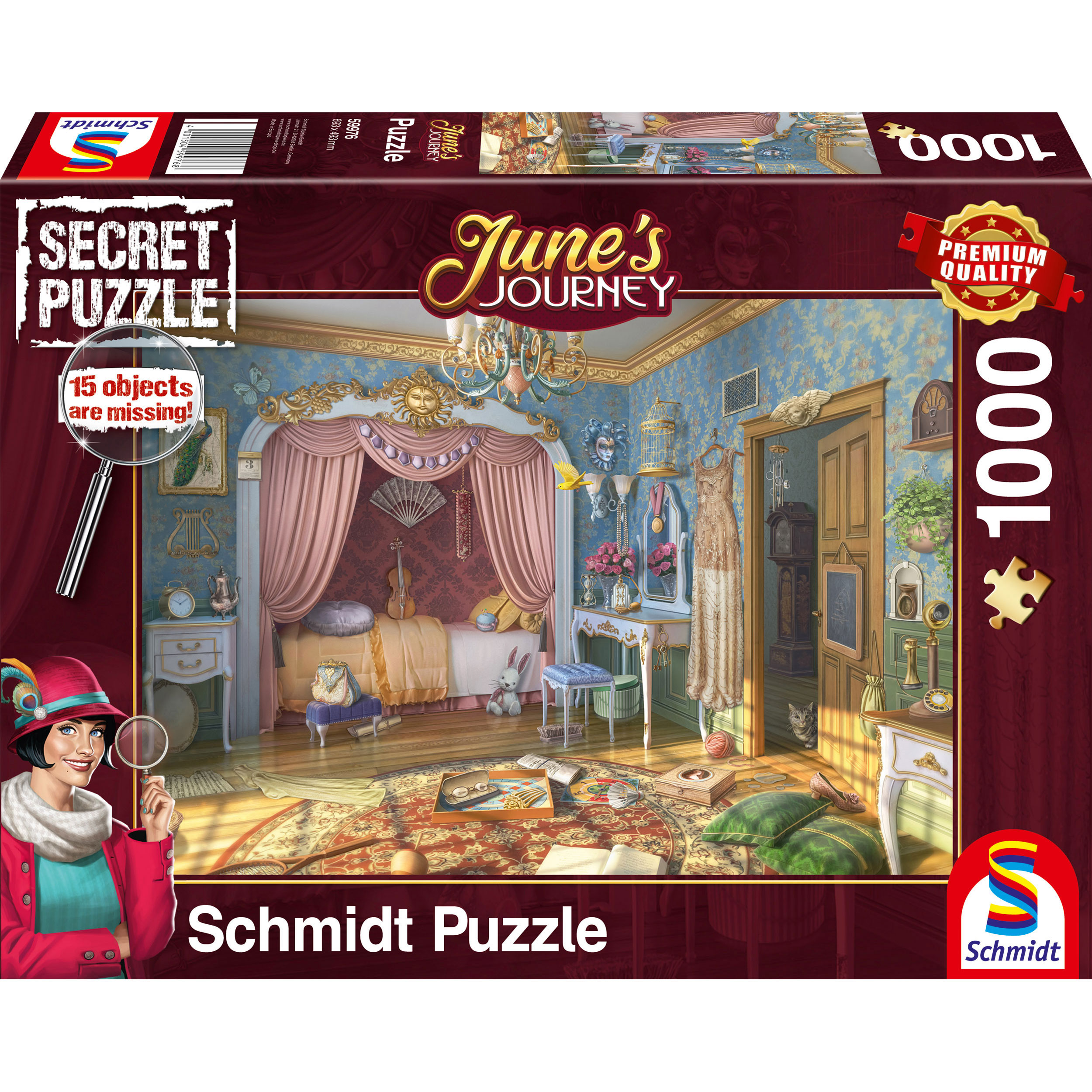 Junes Schlafzimmer Puzzle Junes SCHMIDT Journey SPIELE