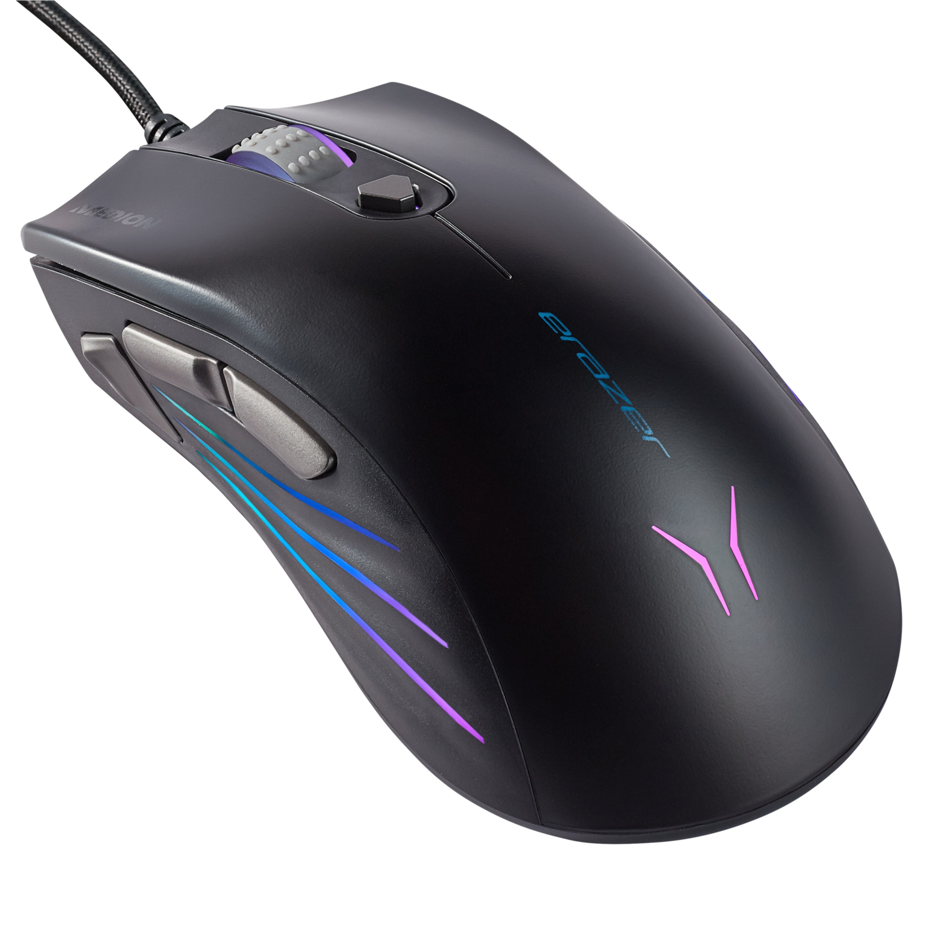 MEDION ERAZER P12 schwarz Gaming Maus, Supporter