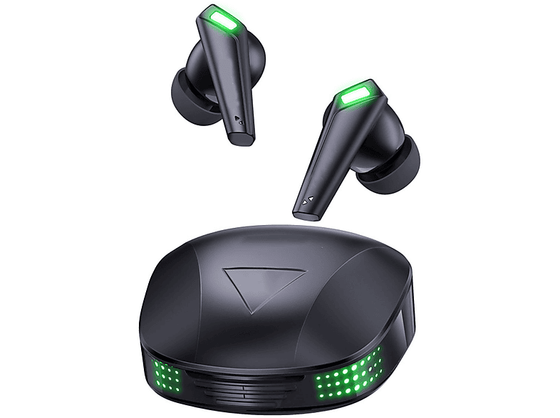 BRIGHTAKE Bluetooth Gaming Headset, Klarer Sound, Talk-Funktion, NFC-Verbindung, IPX7 Wasserdicht, In-ear Bluetooth-Kopfhörer Schwarz