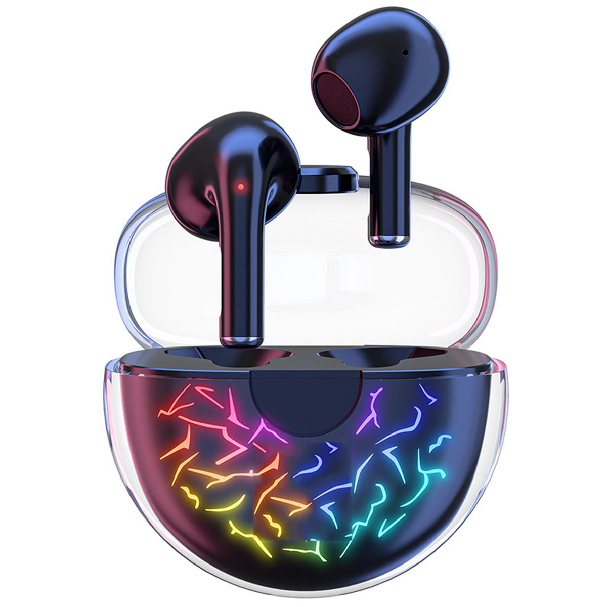 TWS-Headset, beidseitiger Geräuschunterdrückung, NFC, In-ear Stereoklang, Bluetooth-Kopfhörer Rosa Kabelloses BRIGHTAKE