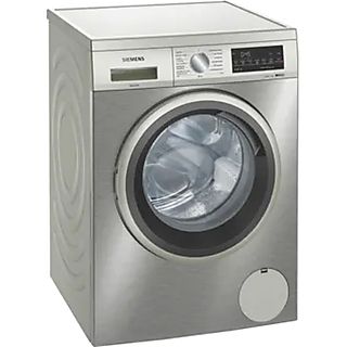 Lavadora carga frontal- SIEMENS WU12UT6XES, 9 kg, 40 programas, Inox