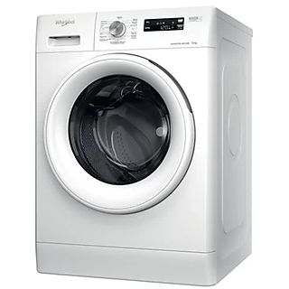 Lavadora carga frontal - WHIRLPOOL S7606282, 9 kg, 13 programas, Blanco