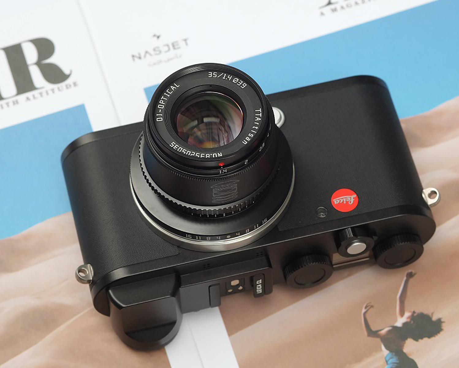 TTARTISAN 35mm f1.4 für Fuji (Objektiv 35 1.4 Fuji - mm mm schwarz) für X 35 XF-Mount