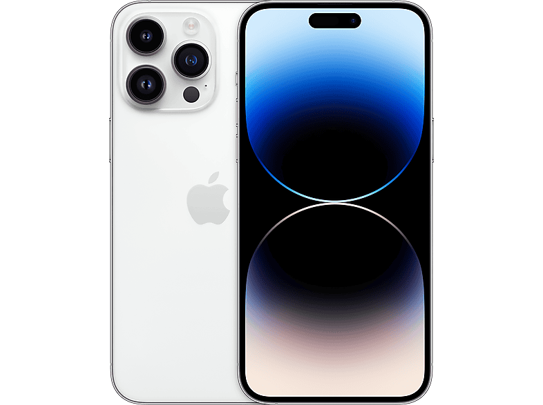 APPLE REFURBISHED (*) iPhone Silber 14 SIM Pro Dual Max GB 256