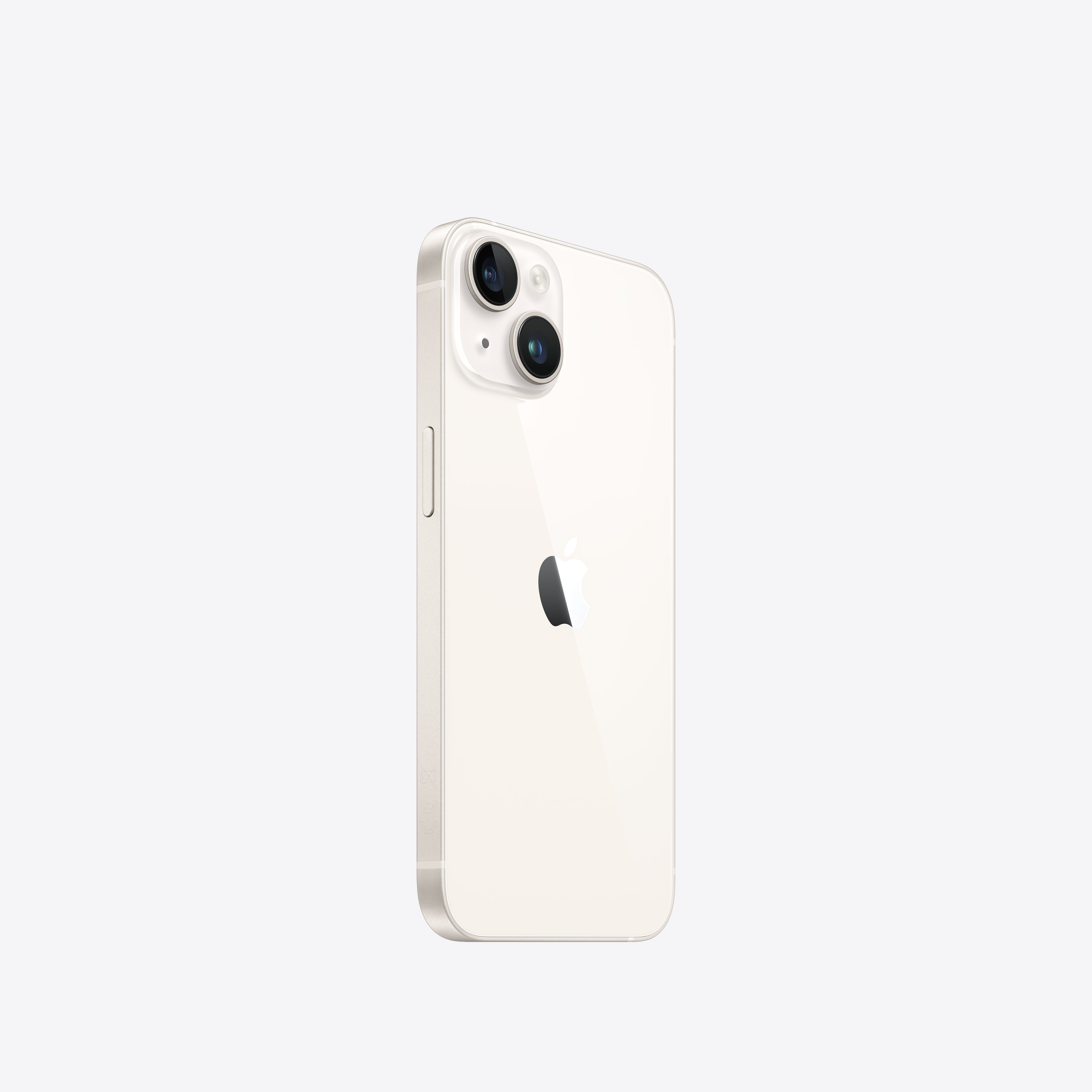 REFURBISHED Weiß APPLE SIM Dual (*) iPhone 128 Plus 14 GB