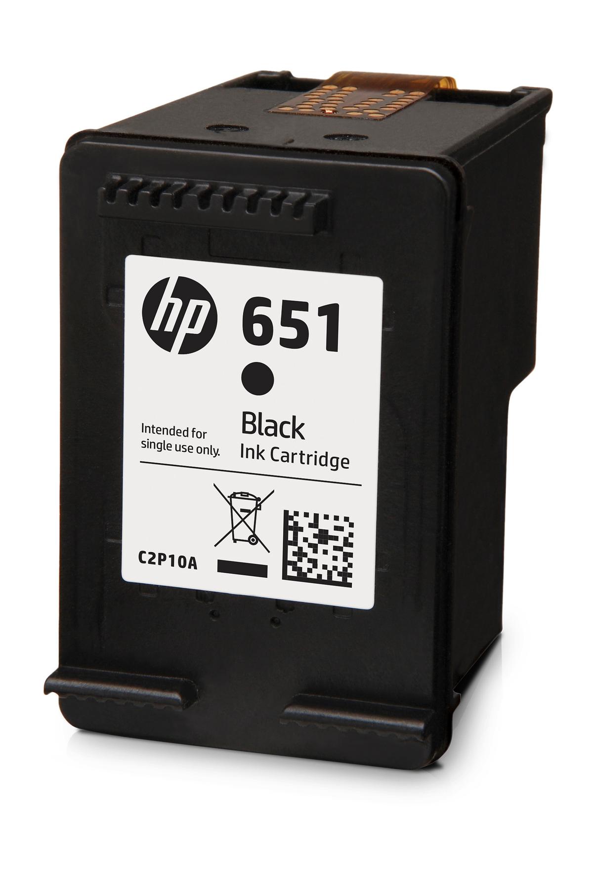 (C2P10AE) schwarz 651 HP Druckkopf