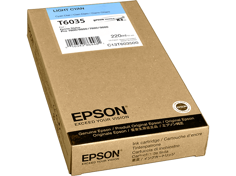 EPSON C13T603500 photo (C13T603500) cyan Tinte