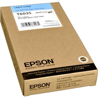 EPSON T603500 - Licht Cyaan  Licht Cyaan