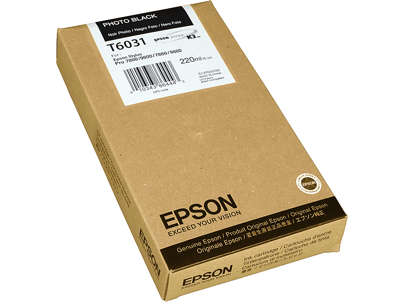 EPSON T6031 | Foto Zwart Foto Zwart | MediaMarkt