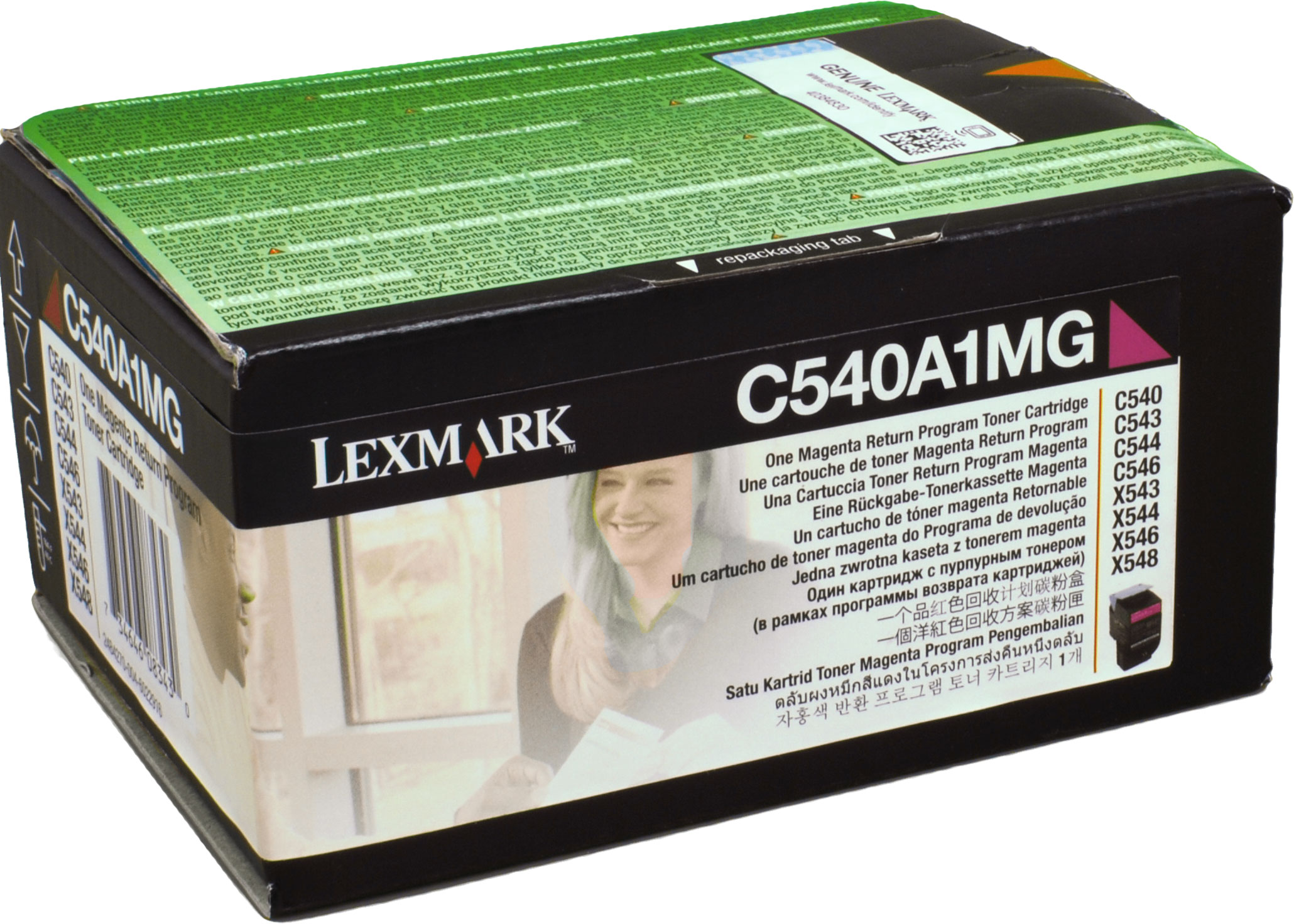 (C540A1MG) C540A1MG LEXMARK magenta Toner