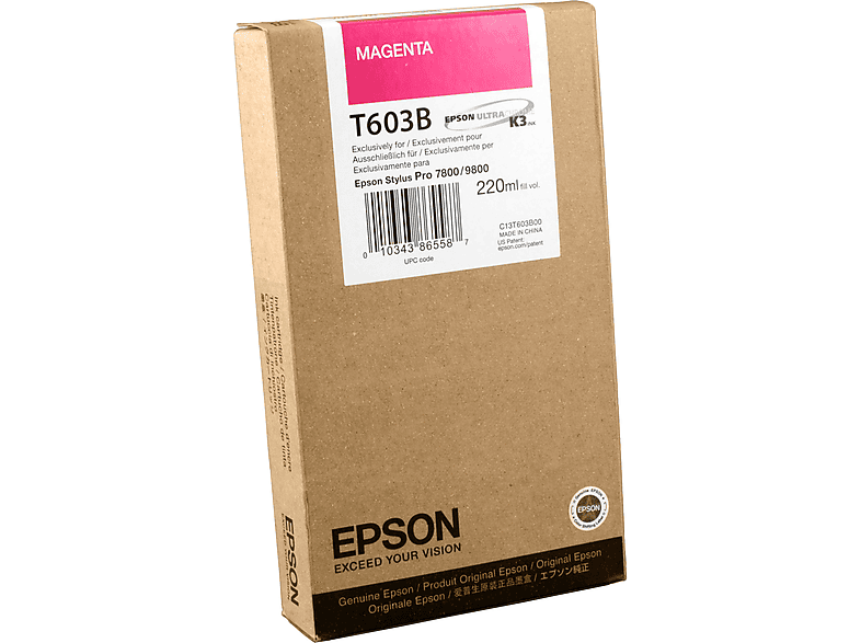 EPSON C13T603B00 Tinte magenta (C13T603B00)