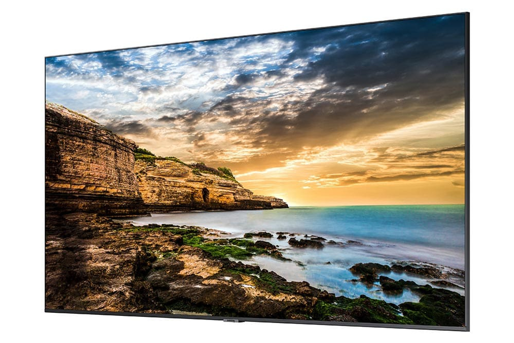 SAMSUNG QETQE75T MONITOR PER SEGNALETICA DIGITALE, 75 ", UHD 4K, 3840 x 2160 Pixel, tempo di risposta 8 ms, refresh rate 60 Hz