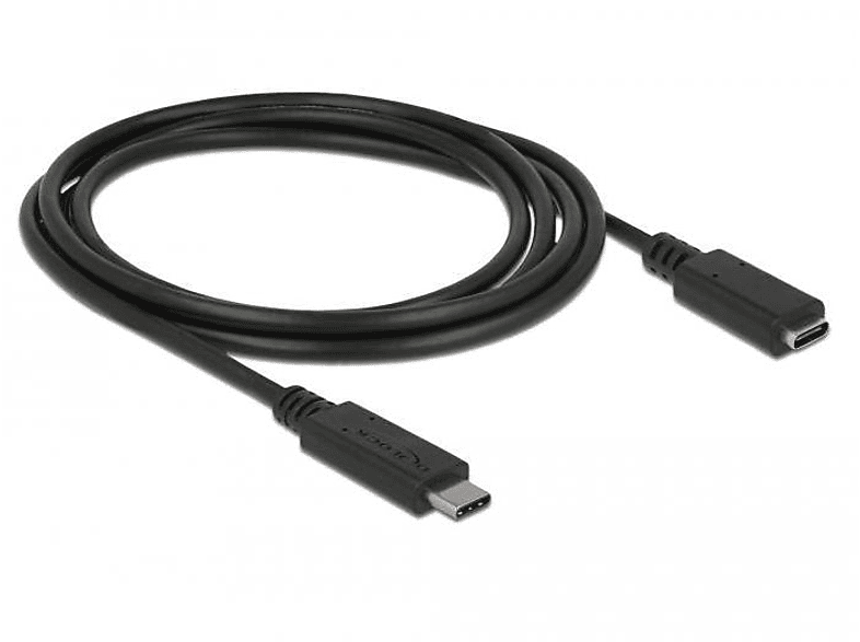 DELOCK DELOCK Schwarz USB Verlängerungskabel Peripheriegeräte SuperSpeed1,5m Kabel, Zubehör 