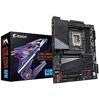 Placa base  - Gigabyte Z790 AORUS ELITE X WIFI7 GIGABYTE, ATX, ATX, Intel Z790 Express, LGA 1700, Negro