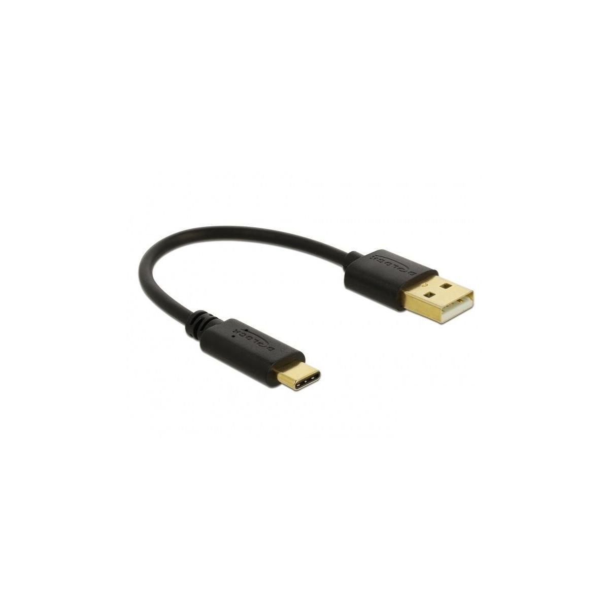 Kabel, USB DELOCK Schwarz 85354
