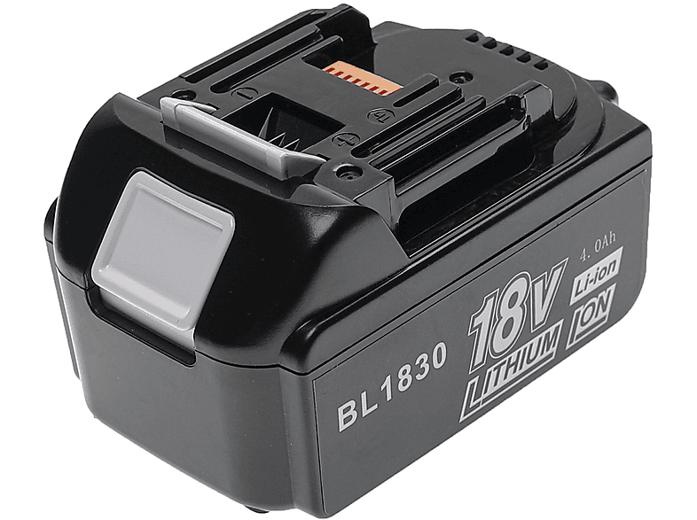 VHBW kompatibel mit Makita GD800DRF, HP451RFE, GD800DZ, HP457D, HP454DRFX, GA402DZ, HP454D, HP454DZ Li-Ion Akku - Werkzeug, 4000