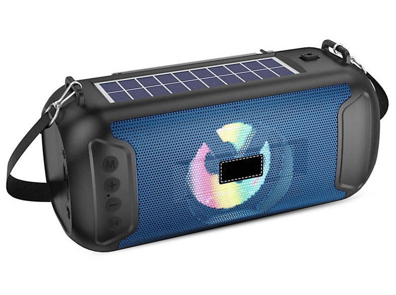 ENBAOXIN BDL Bluetooth-Lautsprecher - Tragbar, kabellos und laut Lautsprecher, Blau