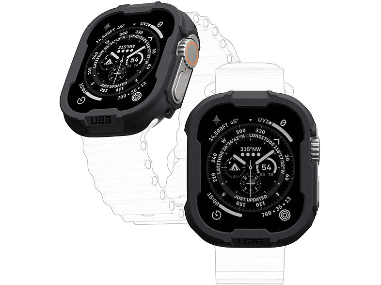 UAG Scout Case Apple Watch Ultra, Bumper, Apple, Watch Ultra / Ultra 2 (49mm), schwarz