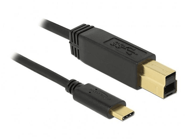 DELOCK 83674 USB Kabel, Schwarz