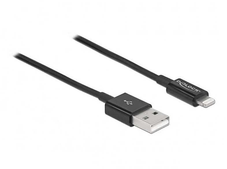 DELOCK 83002 USB Kabel, Schwarz